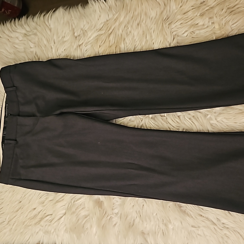 Apostrophe Gray Dress Pants – Size 4, Belt Loops, Back Pockets, Good Condition